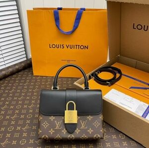Louis Vuitton Locky BB Monogram Black Leather